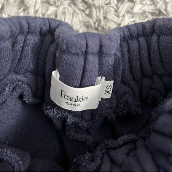 Frankie Shop Navy athletic high rise shorts size XS - Picture 2 of 4